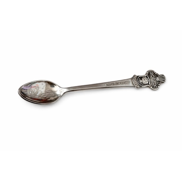 Rolex Other - Rolex Bucherer Switzerland Lucerne‎ Souvenir Spoon Lion Crest 4.25in